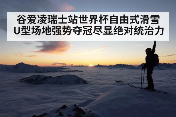 skier celebrating victory